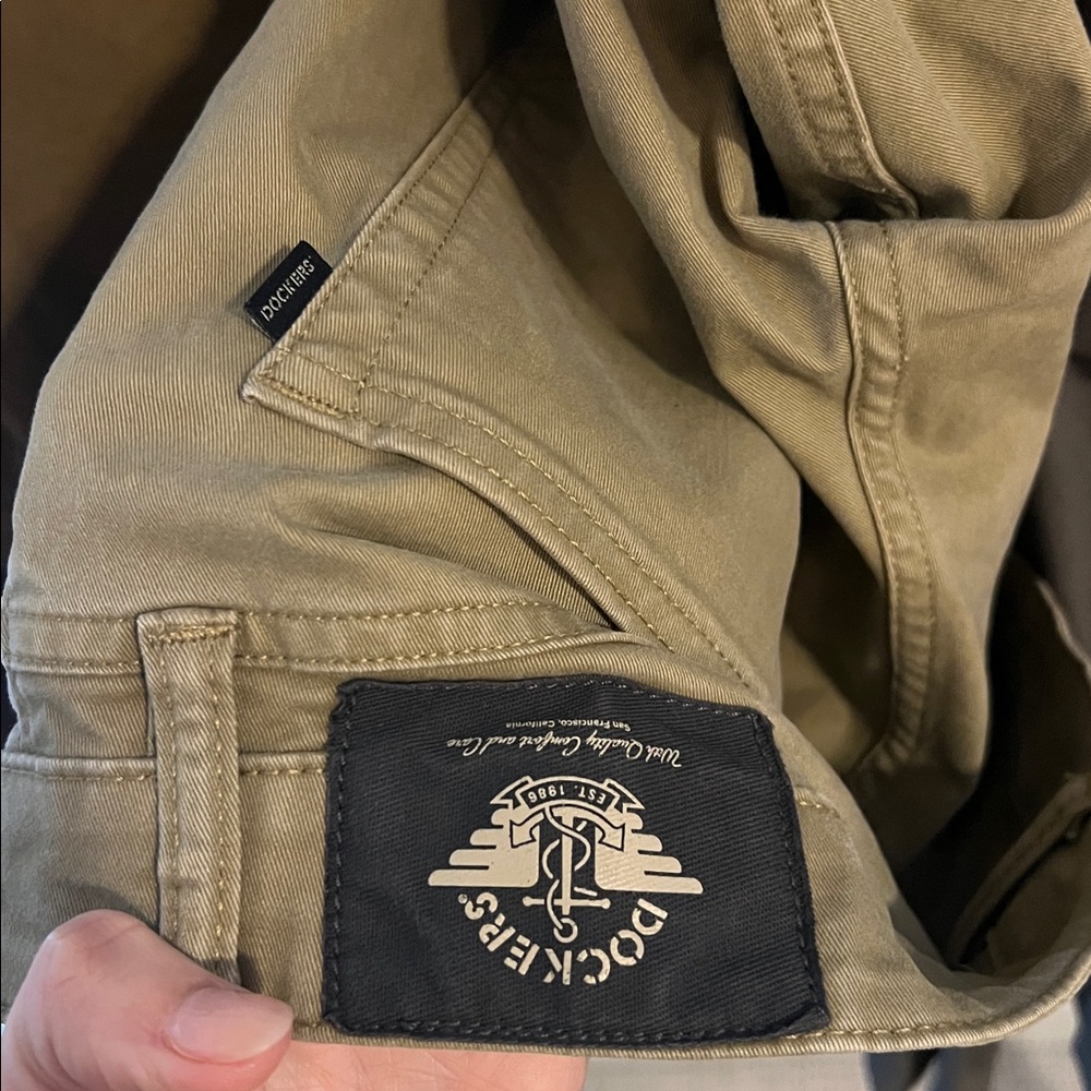 Dockers Jean Cut Khaki All Seasons Tech Mens Straight Fit Pant 34X30 - Picture 4 of 7